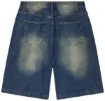 Forever 1980s Relaxed Denim Jorts – Mid Wash - Image 5