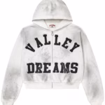 Vale Forever Classico Zip Up Hoodie White