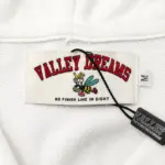 Vale Forever Classico Zip Up Hoodie White - Image 4
