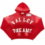Vale Forever Classico Zip Up Hoodie Ruby Red