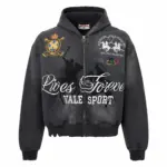 Vale Forever “Life Is Forever” (Valley Sport) Zip Up Hoodie - Image 2