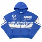 Vale Forever “Life Is Forever” (Valley Sport) Zip Up Hoodie Blue