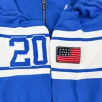 Vale Forever “Life Is Forever” (Valley Sport) Zip Up Hoodie Blue - Image 4