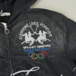 Vale Forever Blackrock Zip Up Hoodie Black - Image 4