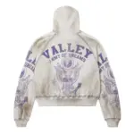 Vale Forever Army Zip Up Grey Hoodie - Image 3
