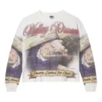 Vale Forever Valley Dreams Cross Print Sweatshirt White - Image 2