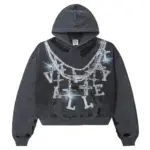 Vale Forever Big Chain Luxe Hoodie Black - Image 2