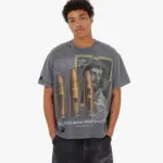 Vale Forever Faith Thrashed T-Shirt Grey