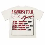Vale Forever “Sade Björk” (Vale Dreams Tour) Tee White - Image 3