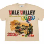 Vale Forever “Vale Valley 2000” Tee Beige