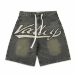 Vale Forever “Valley” Denim Shorts Grey