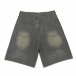 Vale Forever “Valley” Denim Shorts Grey - Image 3