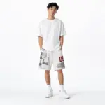 Vale Forever Valley USA Leopard Shorts White - Image 3
