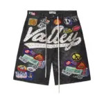 Vale Forever Valley USA Leopard Shorts White