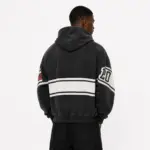 Vale Forever Life Is Forever Valley Sport Zip Up Hoodie Black - Image 3