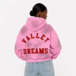 Vale Forever “Sea Cluster” Pluto Clustered Zip-Up Hoodie – Pink - Image 7