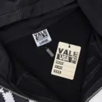 Vale Forever “Valley Dreams” Splatter Zip-Up Hoodie Black - Image 3