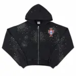 Vale Forever “Sea Cluster” (Pluto Clustered) Zip Up Hoodie Black