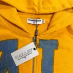 Vale Forever “Bighorn” Vale Athletic Zip-Up Hoodie – Yellow - Image 3