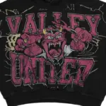 Vale Forever Valley Mascot Pullover Hoodie – Black - Image 4